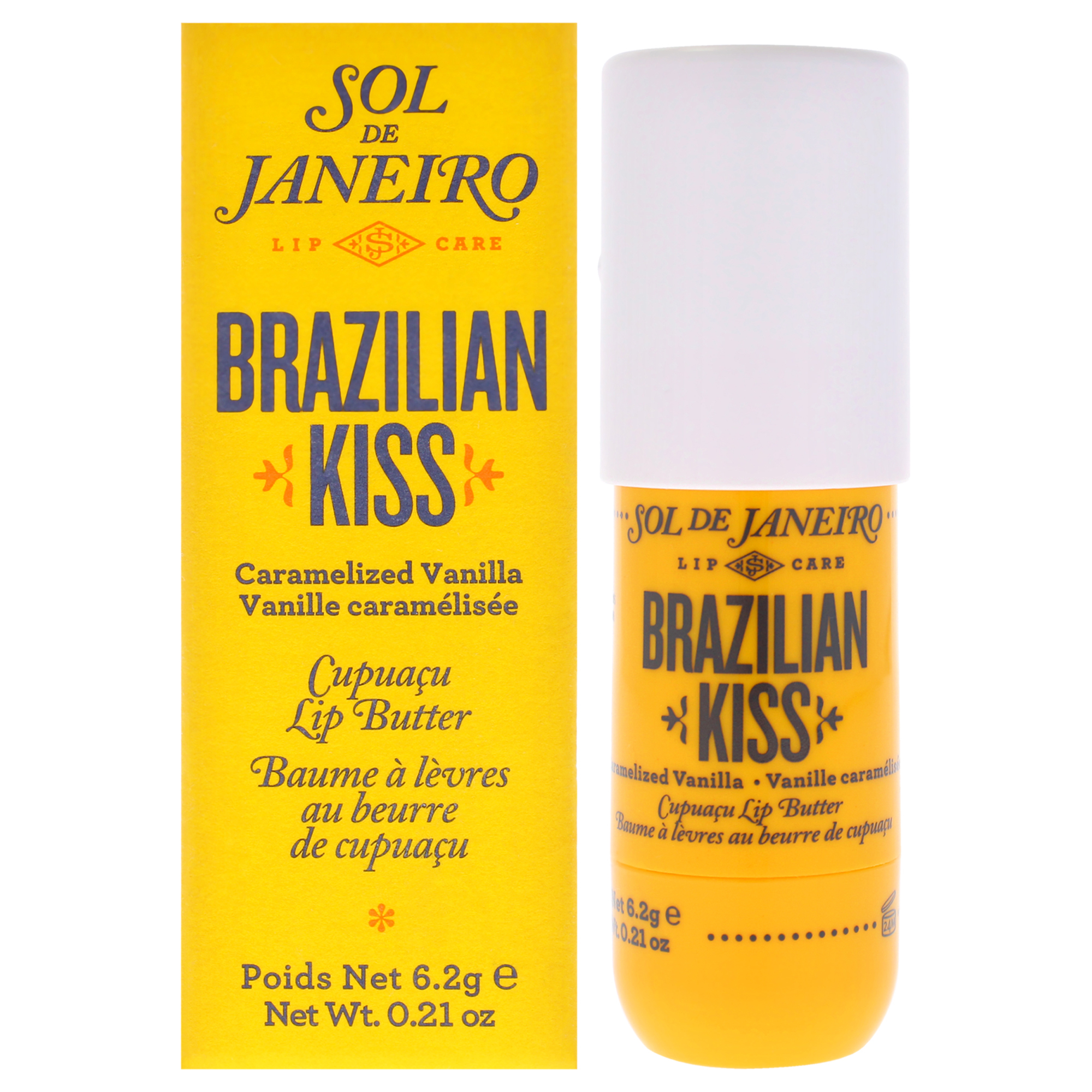 Brazilian Kiss Cupuacu Lip Butter .21 Oz Lip Balm